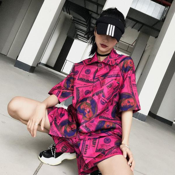 シャツ ボトムス セットアップ レディース 春夏 インスタ映え トップス カジュアル おしゃれ ダンス 衣装 ストリート 原宿系 Hiphop 韓国 Tokyo9 Buyee Buyee Japanese Proxy Service Buy From Japan Bot Online
