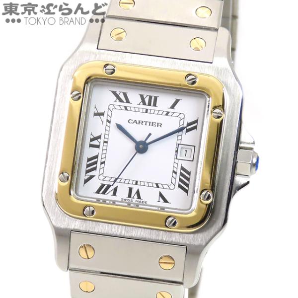 Carteir カルティエ サントス ガルベ LM カルティエ サントスガルベ LM 2961 自動巻き 国際永久保証書付き