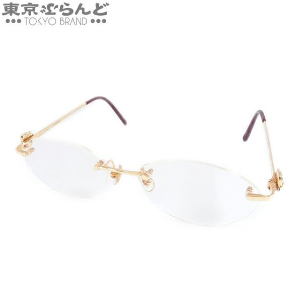 【カルティエ⠀】Cartier メガネ Cartier Eyewear パンテール ドゥ カルティエ 眼鏡フレーム | ゴールド