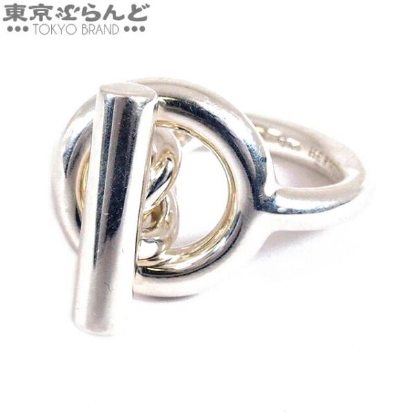 HERMES 返品可 エルメス クロワゼット リング 指輪 #51 実寸9号 HERMES 返品可 エルメス クロワゼット リング 指輪 #51 実寸9号