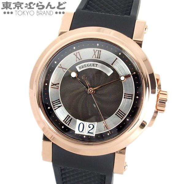 ブレゲ（BREGUET） マリーン2 5817BR/Z2/5V8 ブラックxピンクゴールド