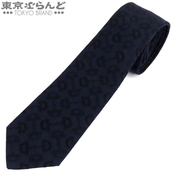 【極美品】GUCCI ネクタイ GG 総柄 ダークグレー ジャガード 3383203178_1.jpg