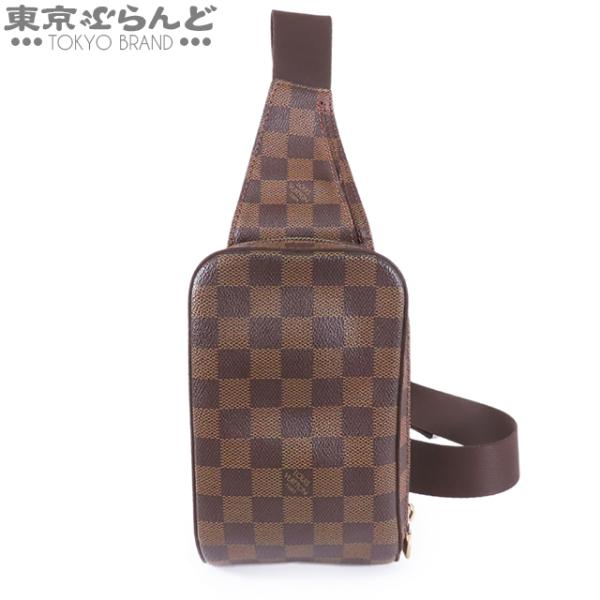 極美品　ルイヴィトン　ダミエ　エベヌ　ジェロニモス　ボディバッグ　ショルダー LOUIS VUITTON（ルイ・ヴィトン） ダミエ・エベヌ ジェロニモス N51994