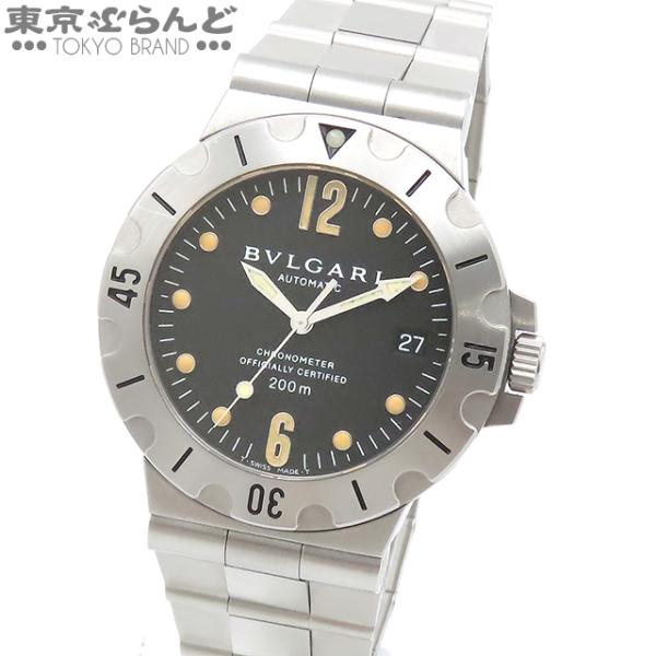 ブルガリ BVLGARI　ディアゴノ スクーバ GMT　SD38S 自動巻 Amazon.co.jp: (ブルガリ)BVLGARI SD38SGMT ディアゴノ スクーバ