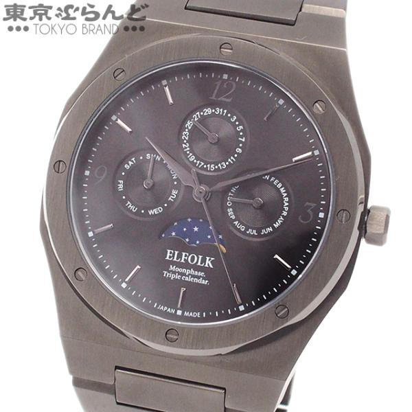 エルフォルク ELFOLK リリー Lillie ムーンフェイズ 腕時計