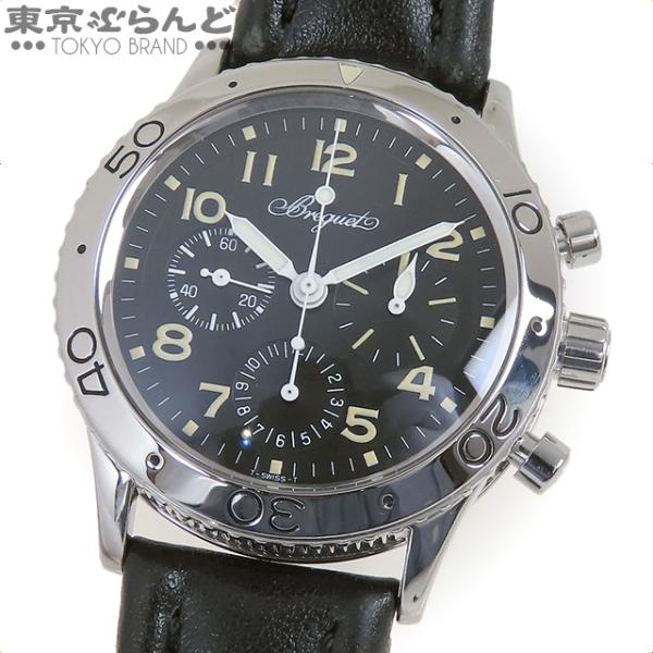 ブレゲ（BREGUET） タイプXX アエロナバル Ref.3800 ブラック SS
