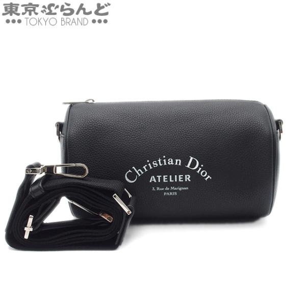 Dior Homme ATELIER ローラー ショルダーバッグ 黒 Dior HOMME ディオール・オム DIOR アトリエローラー ブラック レザー