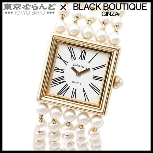 シャネル CHANEL マドモアゼル パールブレス Mサイズ H0007 レディース 腕時計 ホワイト K18YG クォーツ Mademoiselle 90293598 楽天市場】シャネル CHANEL マドモアゼル パールブレス Mサイズ H0007