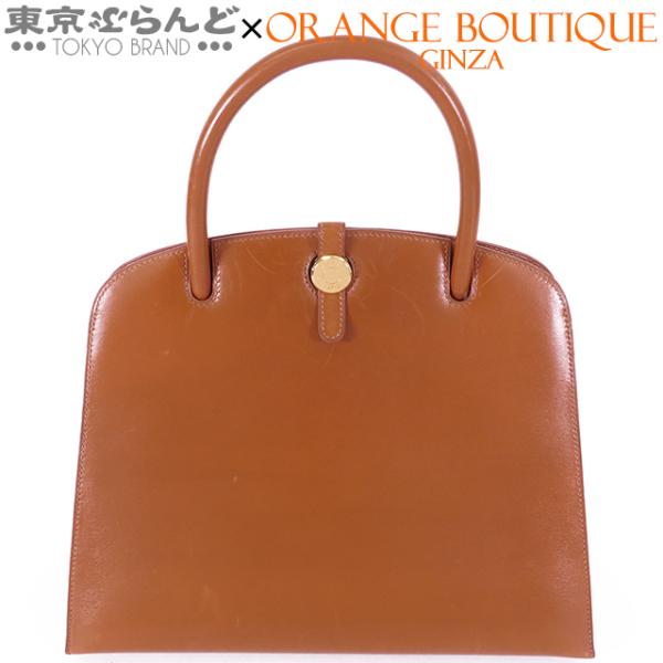 HERMES（エルメス） ダルヴィ MM □E刻印 茶 ノアゼット ゴールド金具