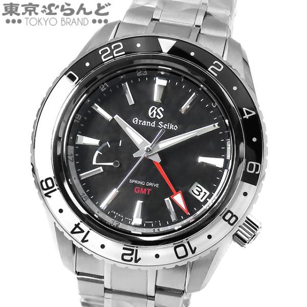 3年保証 セイコー SEIKO グランドセイコー GMT SBGE277 9R66-0BK0 ブラッ...