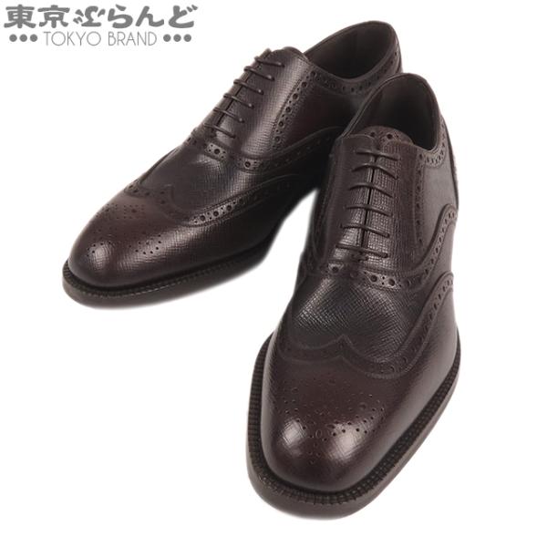 LOUIS VUITTON ルイヴィトン ビジネスシューズ ダークブラウン レザー  