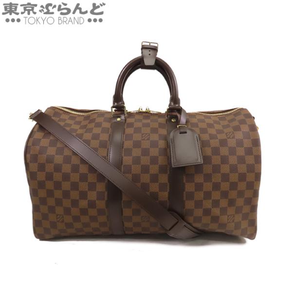 ねね　ルイ・ヴィトン　ダミエ　キーポル・バンドリエール45 N41428 LOUIS VUITTON（ルイ・ヴィトン） キーポル バンドリエール45 N41428