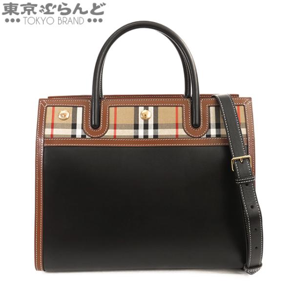 BURBERRY（バーバリー） BURBERRY 2WAY ハンドバッグ 8025269 ブラック
