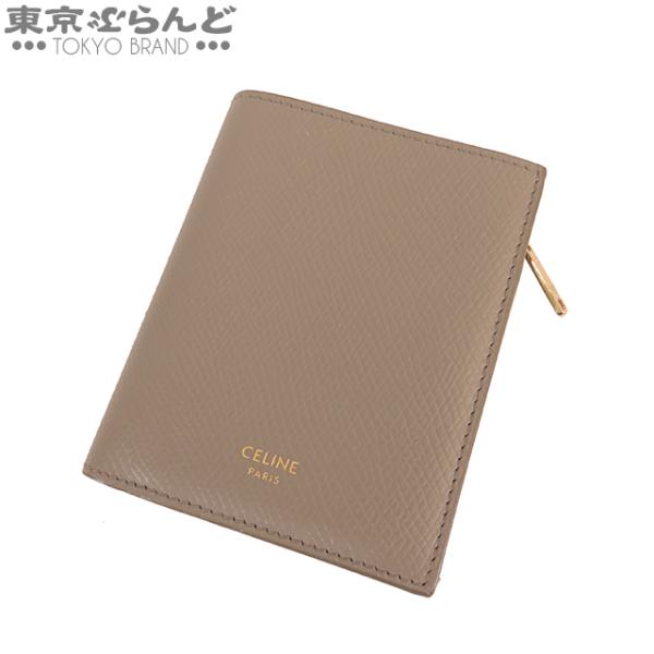 CELINE（セリーヌ） コンパクトウォレット 10E493BEL.10BL ぺブル