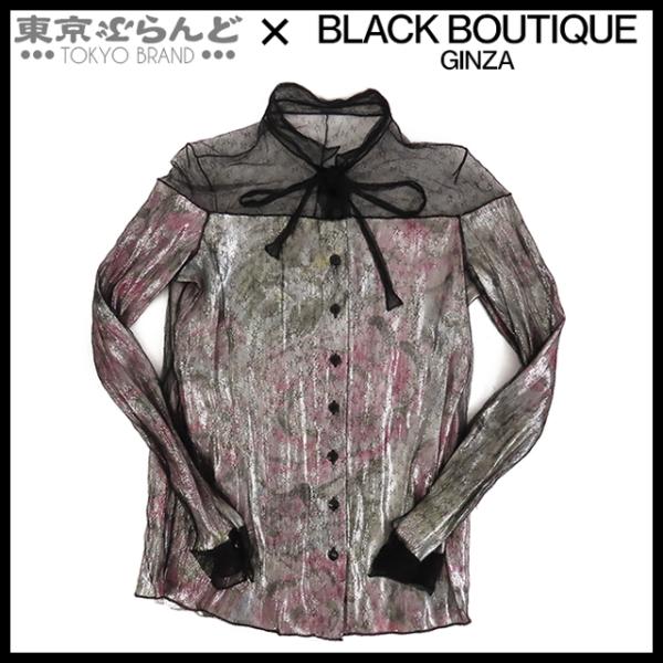 CHANEL シャネル 花柄 レースブラウス P35411W04302 ブラックx CHANEL シャネル 花柄 レースブラウス P35411W04302 ブラックx