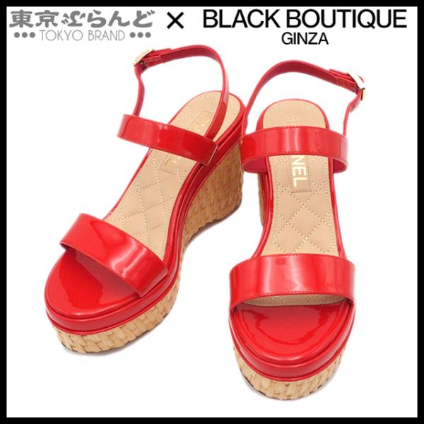 CHANEL（シャネル） ココマーク ウエッジソール ヒール サンダル