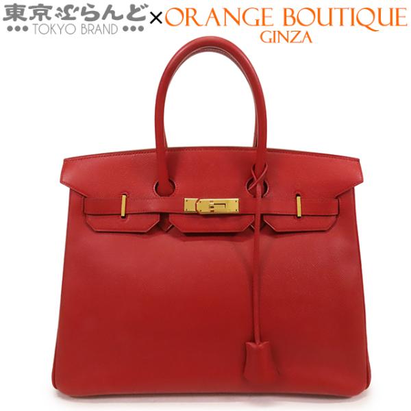HERMES エルメス バーキン 35 □B刻印 赤 ルージュヴィフ HERMES エルメス バーキン 35 □B刻印 赤 ルージュヴィフ