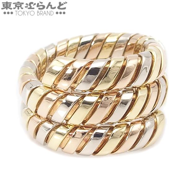 BVLGARI（ブルガリ） トゥボガス スネーク リング 3連 スリーカラー