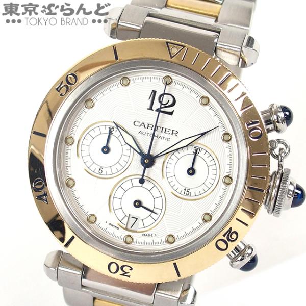 Cartier（カルティエ） パシャ 38mm クロノグラフ W31036T6 シルバー
