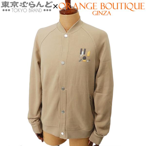 エルメス　テディブルゾン　レザーパッチ　ジュ・ダドレス　ベージュ　24SS 新品 HERMES（エルメス） テディブルゾン レザーパッチ ベージュ コットン