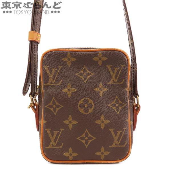 LOUIS VUITTON ルイ・ヴィトン ショルダーバッグ バッグ ルーピングGM ブラウン モノグラムキャンバス ヌメ革 レディース LOUIS VUITTON ルイヴィトン ルーピングGM モノグラム ショルダー