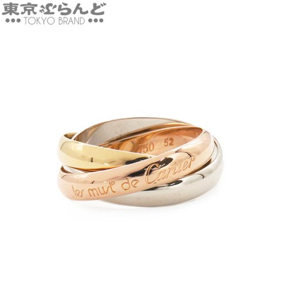 Cartier（カルティエ） トリニティ リング スリーカラーゴールド K18YG