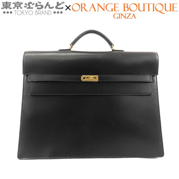 HERMES（エルメス） ケリーデペッシュ 38 □D刻印 ブラック 黒