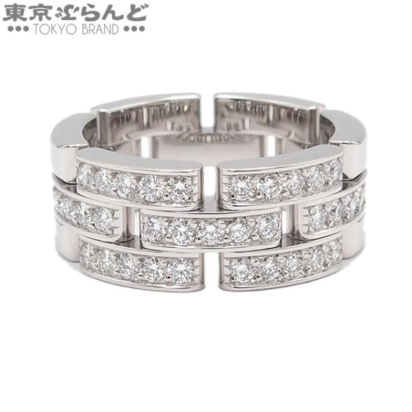 Cartier（カルティエ） マイヨンパンテール 3連 ハーフ パヴェ リング