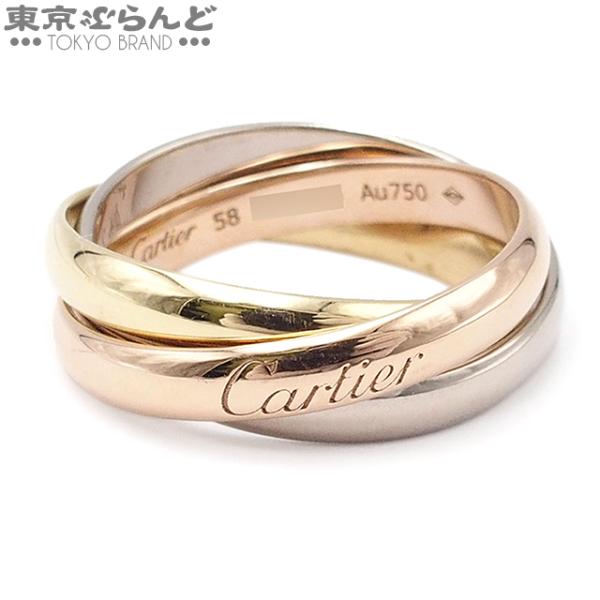 Cartier カルティエ CARTIER トリニティ リング MM B4234200 Cartier カルティエ CARTIER トリニティ リング MM B4234200