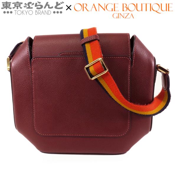 HERMES エルメス ショルダーバッグ オクタゴン HERMES（エルメス） オクタゴン 23 T刻印 ルージュアッシュ ゴールド