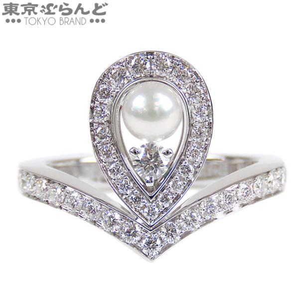 ショーメ ジョゼフィーヌ エグレット パール リング K18WG 小受ママ CHAUMET（ショーメ） ジョセフィーヌコレクション エグレット リング