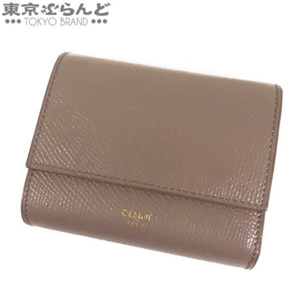 CELINE（セリーヌ） スモール トリフォールド ウォレット 10B573 ぺ