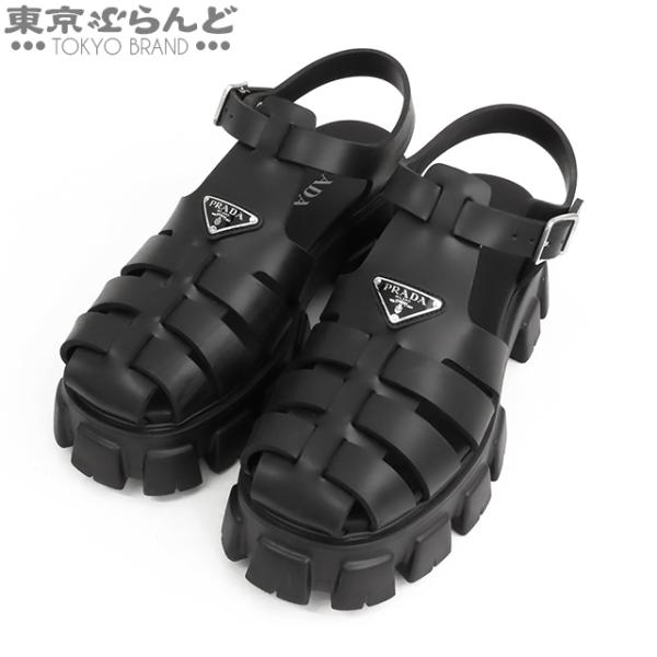 PRADA（プラダ） モノリス ラバー サンダル 2X3083 ブラック