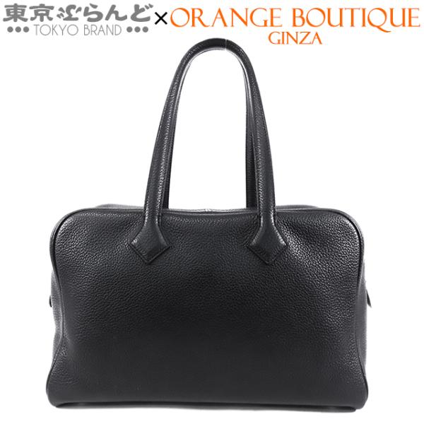 HERMES（エルメス） ヴィクトリア 2 フールトゥ 35 T刻印 黒 ブラック