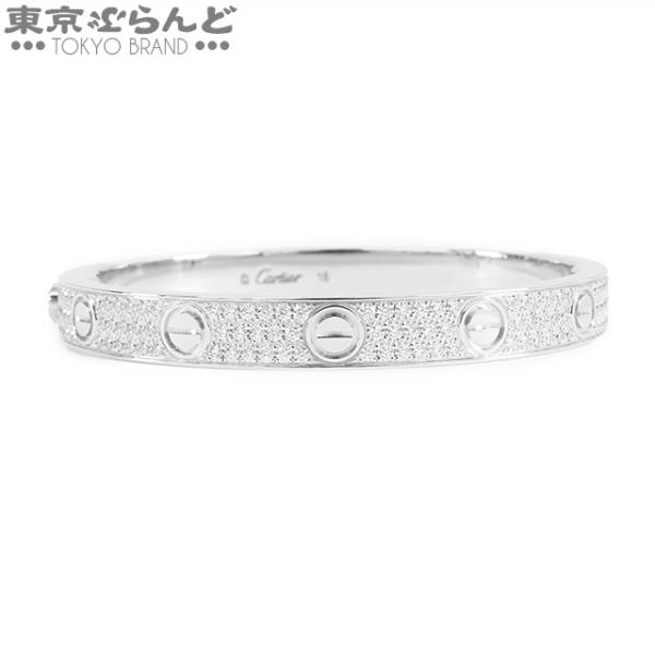 Cartier（カルティエ） ラブ ブレスレット クラシックモデル パヴェ
