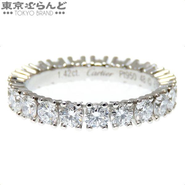 カルティエ ウエディング 750 1Pダイヤリング　12号 52 カルティエ ウエディング 750 1Pダイヤリング12号 52