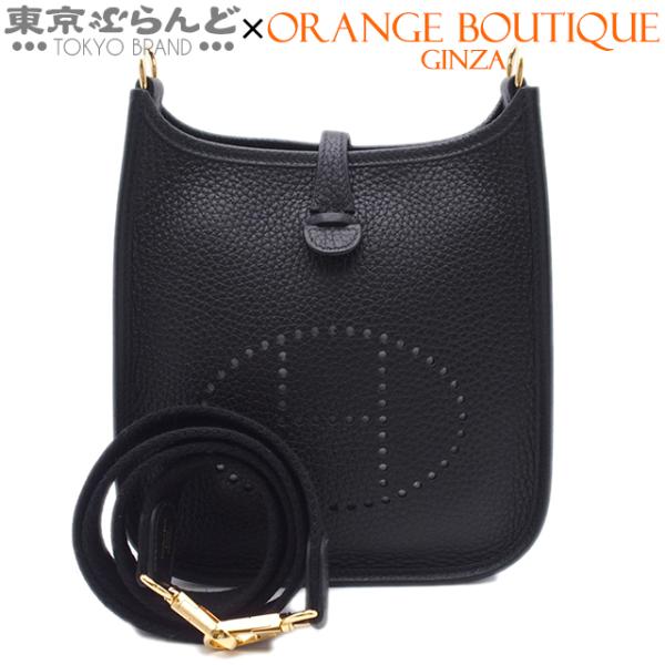 HERMES（エルメス） エヴリン アマゾン TPM W刻印 ブラック ゴールド