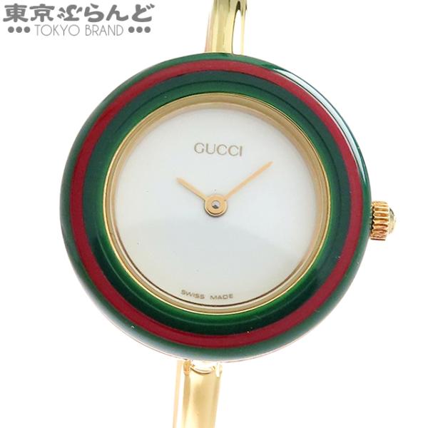 GUCCI（グッチ） チェンジベゼル ウォッチ GQ1100 11/12.2 ホワイト SS