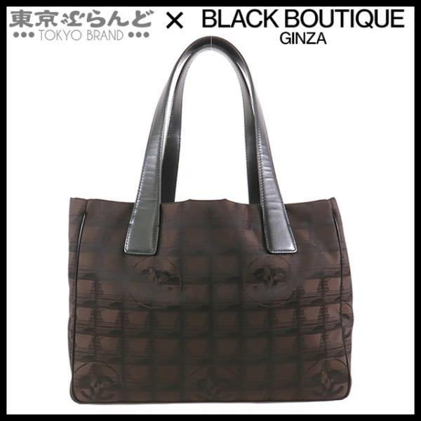 CHANEL（シャネル） ニュートラベルライン トートバッグ PM ブラウン