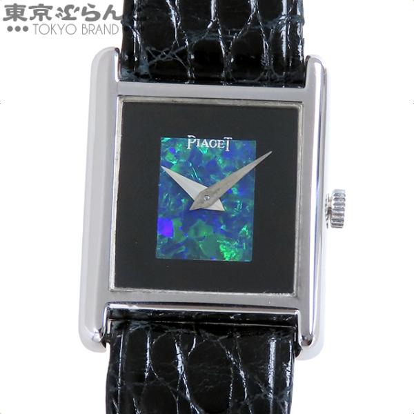 PIAGET（ピアジェ） タンク 4082 ブラック K18WG オパールダイヤル