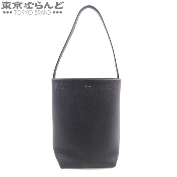 ザ・ロウ THE ROW ミディアム パークトート ネイビー 紺 レザー Medium