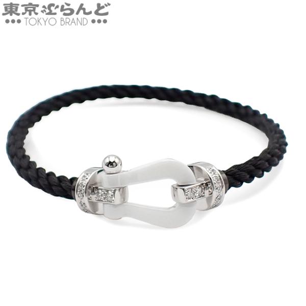 Fred（フレッド） フォース10 ホワイトゴールドxブラック K18WG