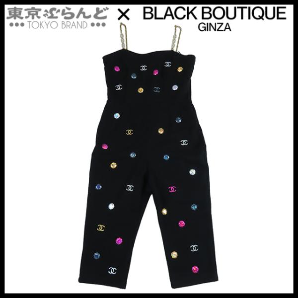 CHANEL（シャネル） ジャンプスーツ P71491K10289 ブラックxマルチ