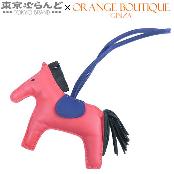 HERMES エルメス ロデオ A刻印 ローズアザレxブルーエレクトリックx