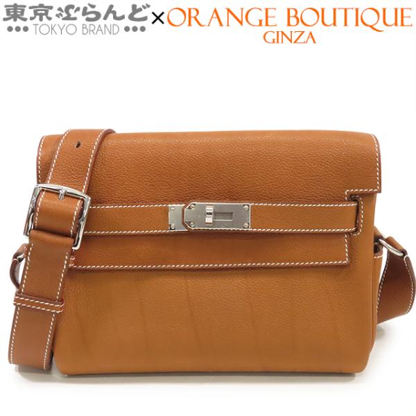 HERMES（エルメス） ケリーメッセンジャーPM B刻印 茶 フォーブ