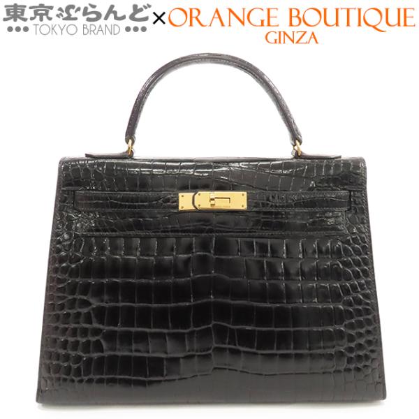 HERMES（エルメス） ケリー32 〇I刻印 黒 ブラック ゴールド金具