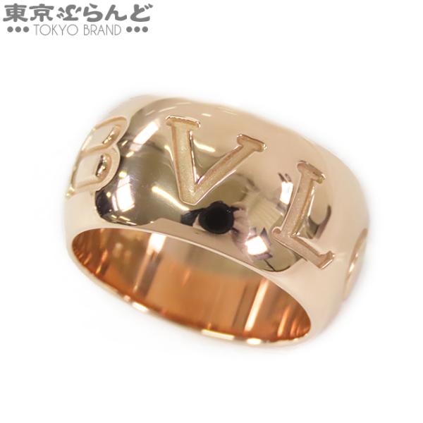 BVLGARI（ブルガリ） モノロゴ リング ピンクゴールド K18PG 10号相当
