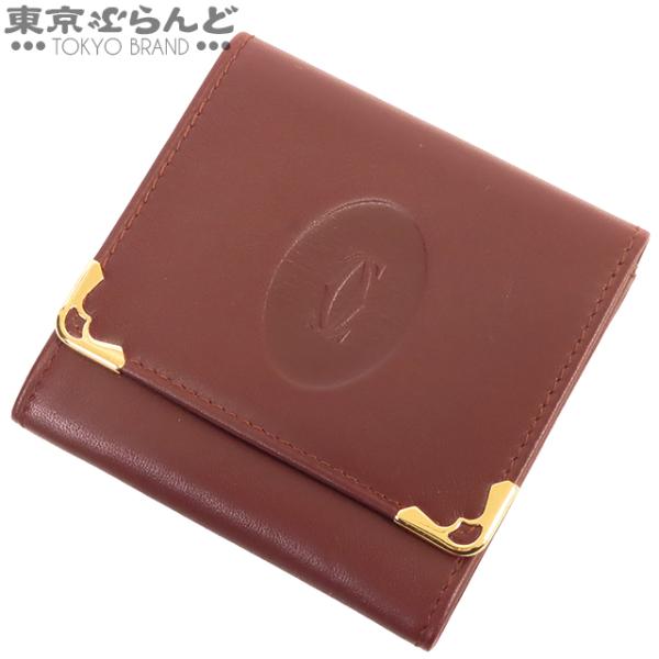 Cartier（カルティエ） マストライン コインパース ボルドー レザー