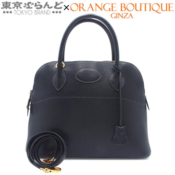 あやりな 様HERMES エルメス ボリード31 ブラック ゴールド金具 □B エルメス HERMES ボリード1923 30 B刻印 ゴールド金具 ブラック レザー