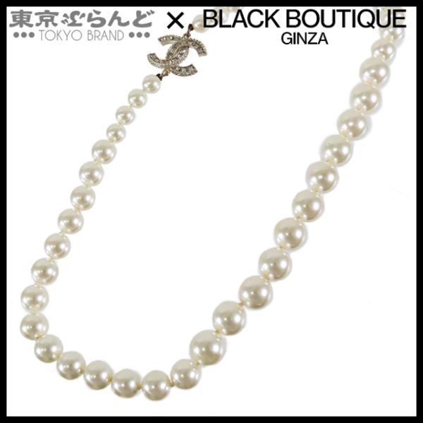 CHANEL（シャネル） ココマーク ロングネックレス A16V ホワイトx